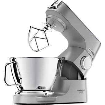 Robot Kenwood KVC85.004SI Titanium Chef Baker 1200 W Argent