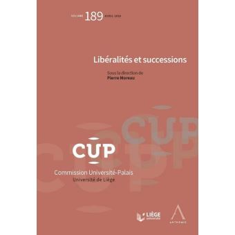 Liberalites et successions