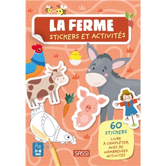 La ferme. Stickers et activités