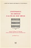 L'Intendance de Limoges à la fin du XVIIe siècle
