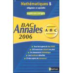 Annales Bac Sujets non corrigés Mathématiques S