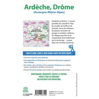 Guide du Routard Ardèche, Drôme 2019/20