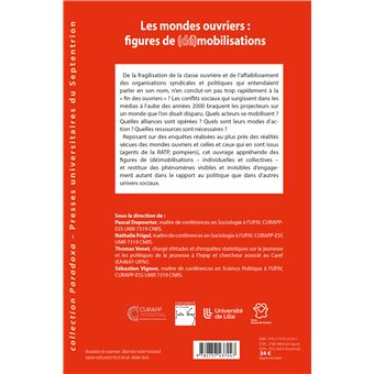 Les mondes ouvriers : figures de (dé)mobilisations