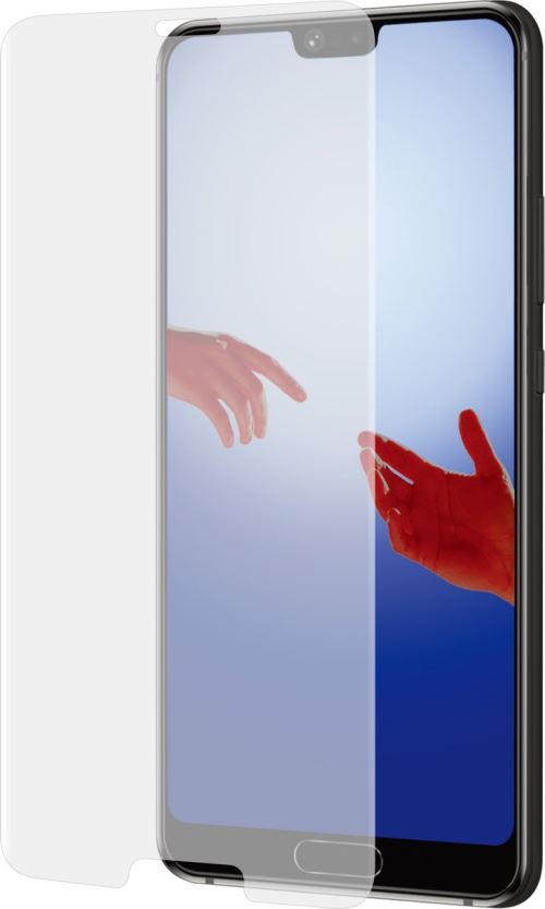 Azuri Curved Tempered Glass Transparent voor Huawei P20