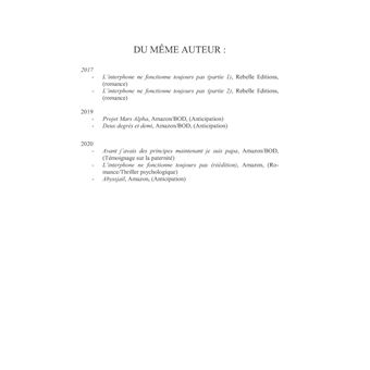 Avant j'avais des principes maintenant je suis papa