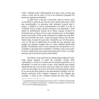 Avant j'avais des principes maintenant je suis papa