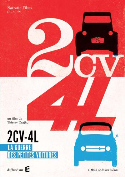 2 CV - 4 L, La guerre des petites voitures DVD