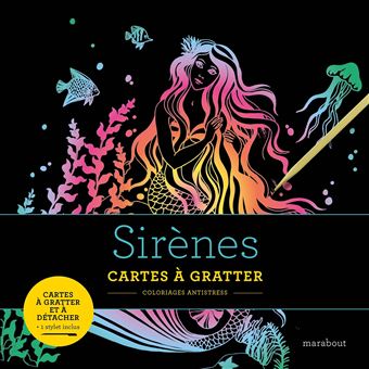 Cartes à gratter - Sirènes