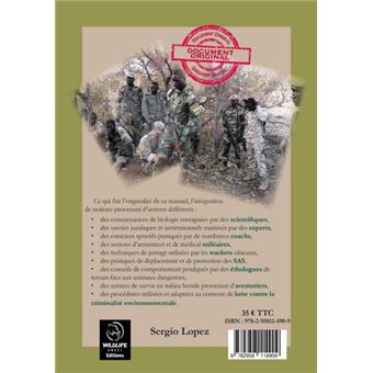 Manuel de terrain du Ranger africain