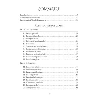 Oracle de la lanterne - Les quatre ages du féminin sacré