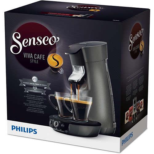 Philips Senseo Viva Café Plus Gris Mat Titanium 1450W HD7831/51 (HD7831/53  HD7831/59) 