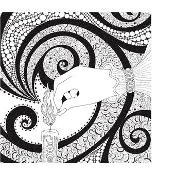 Mes mandalas à peindre Esprits de la nuit