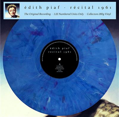 Récital 1961 Édition Limitée Vinyle Bleu Marbré