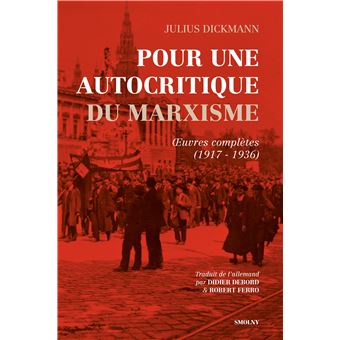 Pour une autocritique du marxisme