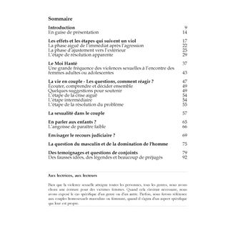 Vivre avec un conjoint rescapé de violences sexuelles