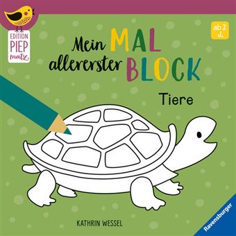 ALLERERSTER MALBLOCK TIERE-RAV