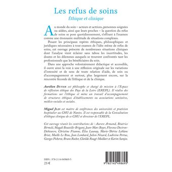 Les refus de soins