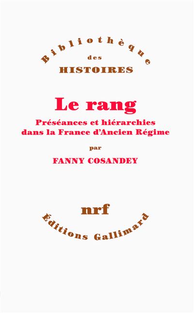 Le rang - Fanny Cosandey - broché