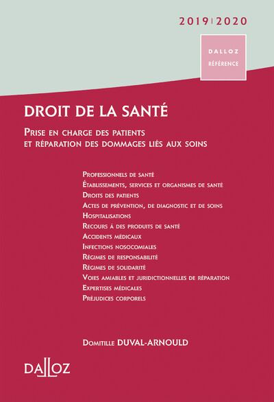 Droit de la santé 2019/2020 - 1re ed.