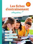 Les fiches d'entraînement effaçables 5e