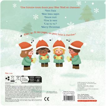 Mon Noël en chansons - livre avec puces