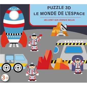 Coffret puzzle 3D - Le monde de l'espace