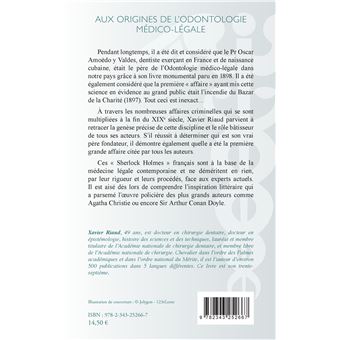 Aux origines de l'odontologie médico-légale