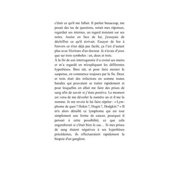 Mon cancer, une semaine sur deux