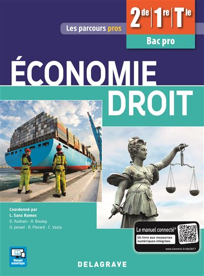 Économie Droit 2de, 1re, Tle Bac Pro (2017) - Pochette élève