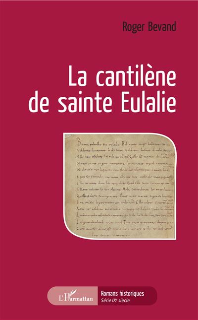 La cantilene de sainte eulalie