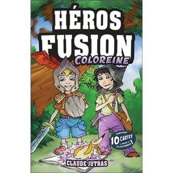 Héros Fusion - Coloreine - Contient 10 cartes à jouer et collectionner !