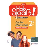Hab'spaß ! Neu - Allemand 2ème année - 2022 - Cahier - élève