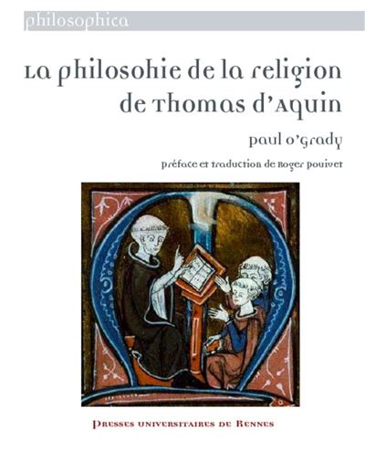 La philosohie de la religion de thomas d'aquin