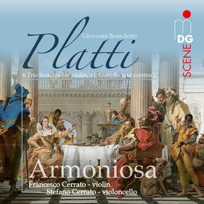6 trio sonatas for violon violoncello and continuo