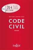Code civil 2022 annoté - Édition limitée
