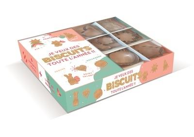 Coffret emporte-pièce - Je veux des biscuits toute l'année