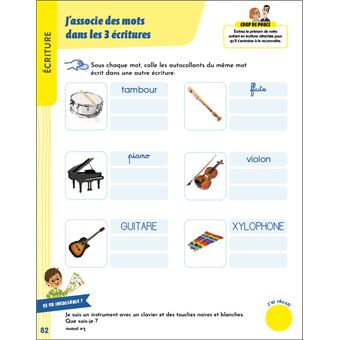 Les incollables - Vive la maternelle avec les incollables - Grande section