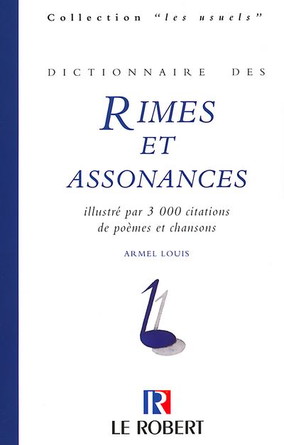 Dict des rimes et assonances