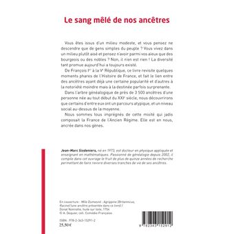 Le sang mêlé de nos ancêtres