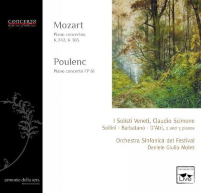 MOZART: PIANO CTOS K242 & 365