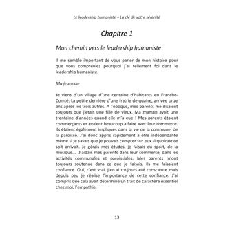 Le Leadership Humaniste