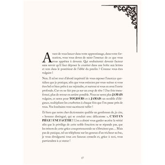 Le Manuel du parfait Gentleman