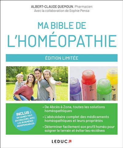 Ma bible de l'homéopathie - Albert-Claude Quémoun - broché