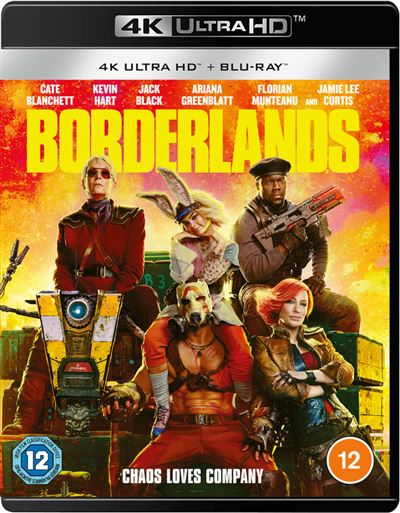 Borderlands en 4K Ultra HD, Blu-ray, DVD
