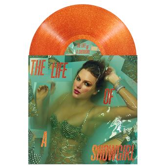 The Life of a Showgirl : Sweat and Vanilla Perfume Edition Portofino Vinyle Orange Pailleté