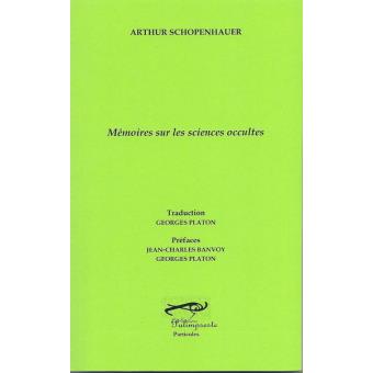 Mémoires sur les sciences occultes - 1