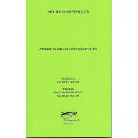 Mémoires sur les sciences occultes