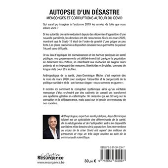 Autopsie d'un désastre - Mensonge et corruption autour du Covid