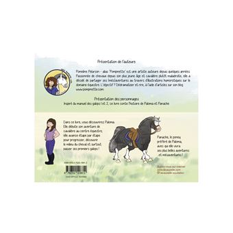 Paloma apprend l'équitation avec Panache