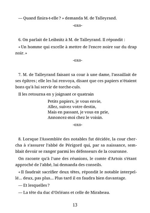 L Esprit De M De Talleyrand Anecdotes Bons Mots Citations Broche Louis Thomas Christophe Noel Achat Livre Ou Ebook Fnac